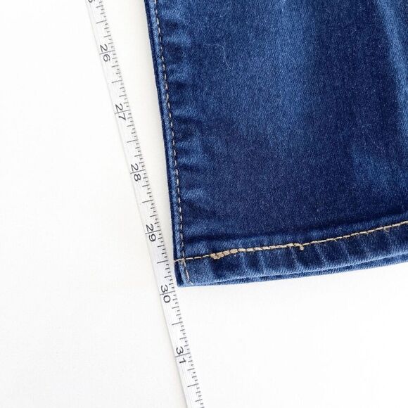 Levis 711 Womens Classic Medium Wash Denim Skinny Jeans Stretch Blue Size 27 - Picture 7 of 10